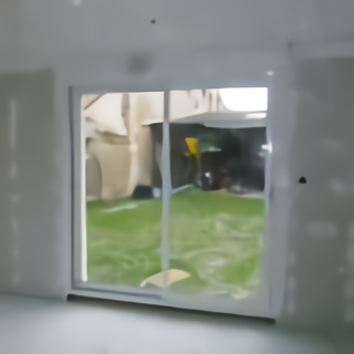 Fenêtre aluminium ossature bois placo realisé