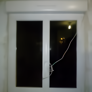 Fenêtre PVC coffre volet roulant électrique pose en applique