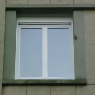 Fenêtre PVC avec volet roulant vue extérieure
