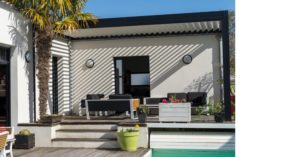 Pergola bioclimatique en aluminium